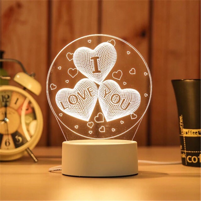 Đèn led 3D siêu đẹp DL29