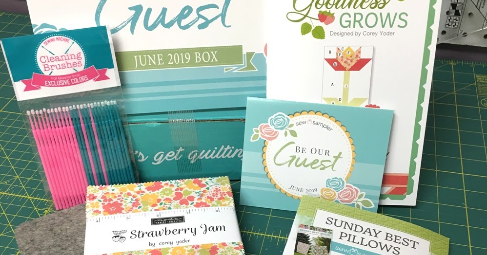 Happy Quilting June Sew Sampler Box!!!