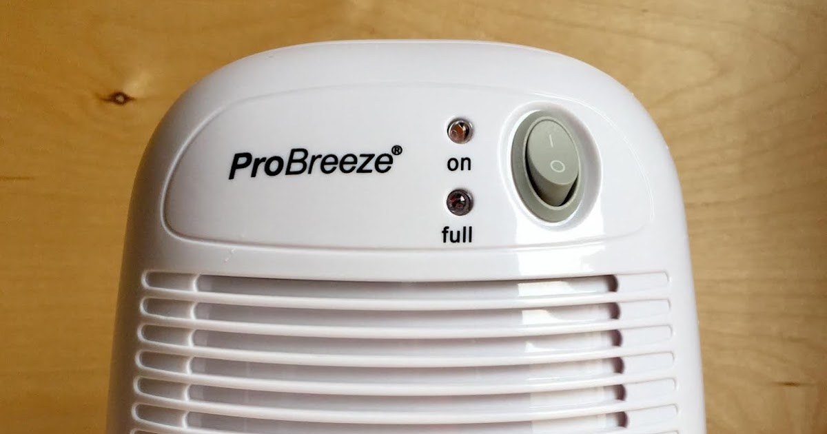 Pro Breeze Electric Mini Dehumidifier, 1200 Cubic Feet (150 sq ft), Compact  and Portable for High