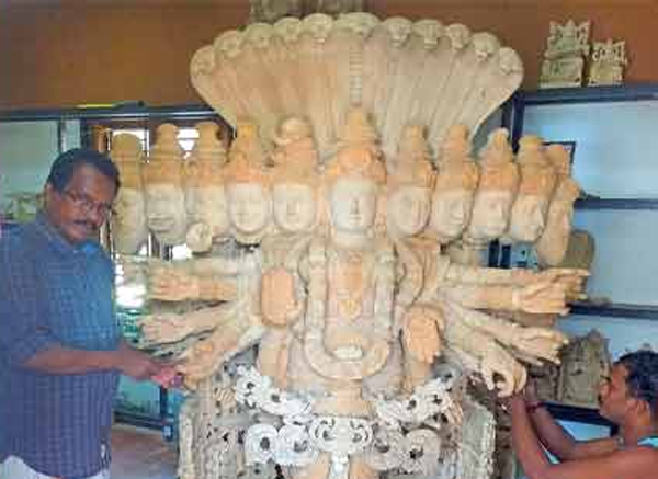  Thiruvananthapuram, News, Kerala, Cinema, Religion, Actor, Mohanlal, Sculpture will ready for mohanlal