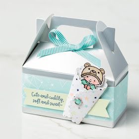 Stampin' Up! Sweet Baby Gift Box