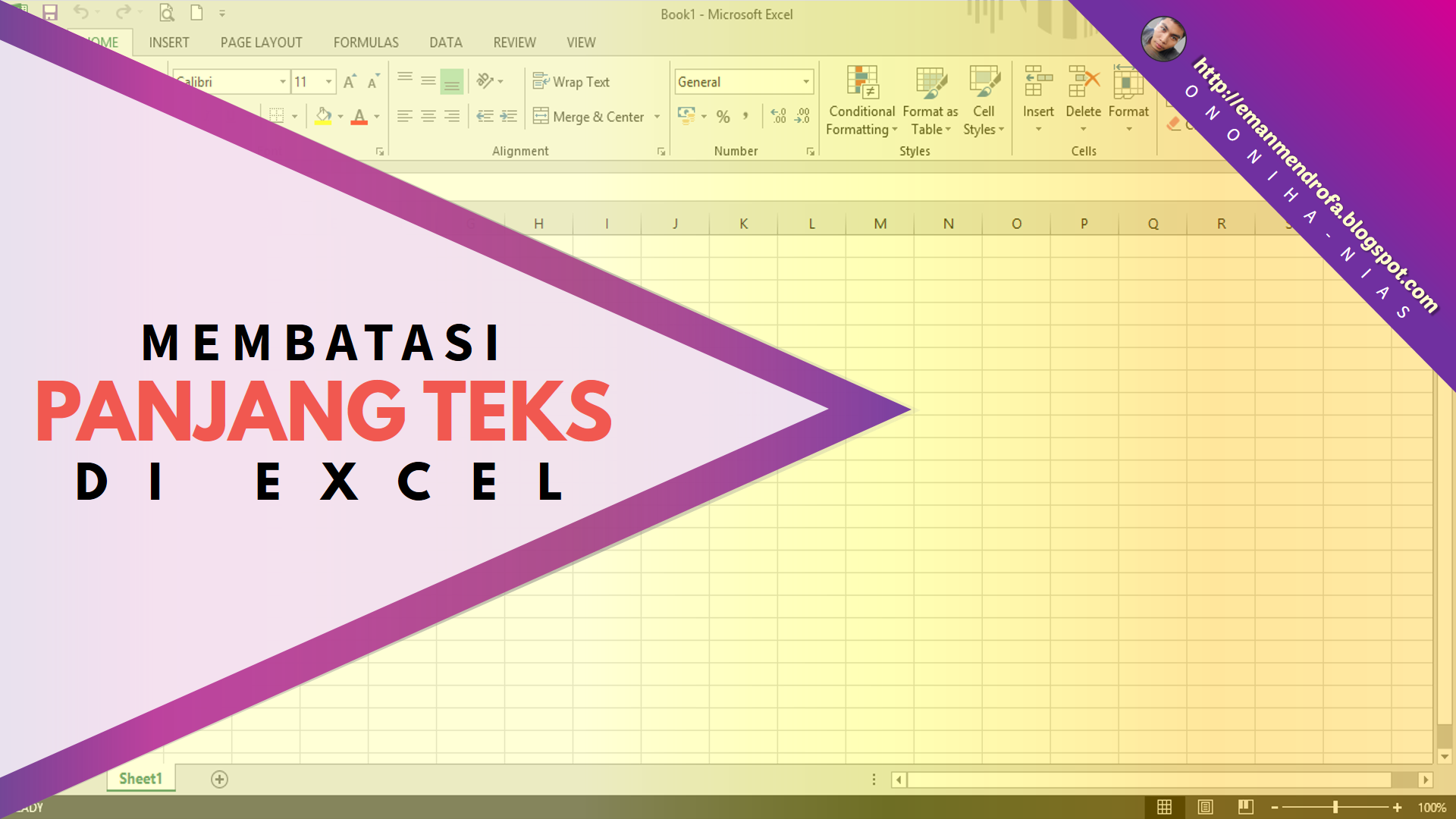 Cara Membatasi Panjang Teks Menggunakan Validasi Data Di Excel Eman Mendrofa