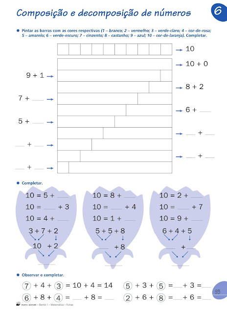 Atividades de Matematica 1 Ano