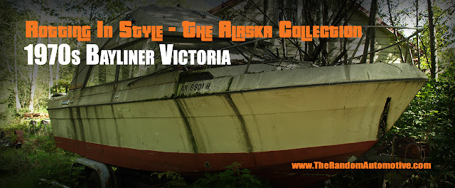 1975 bayliner victoria abaonded alaska rotting in style 