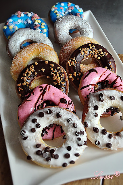 Печени понички а ла Дънкин Донътс/ Baked donuts a la Dunkin Donuts