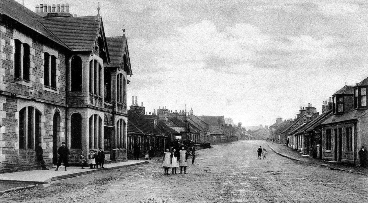 Tour Scotland Old Photographs Main Street Thornton Fife Scotland
