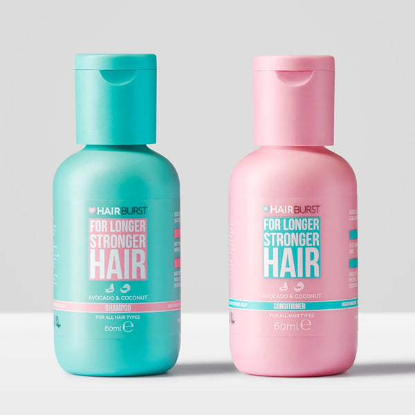 Set Dầu Gội Và Dầu Xả Hairburst Mini Size 60ml