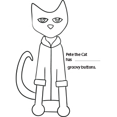 Pete The Cat Coloring Pages - Coloring Pages