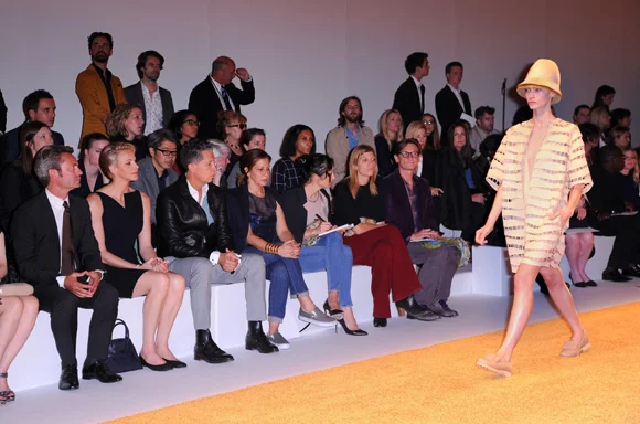 Princess Charlene attended Akris Fashion show at Grand Palais in Paris