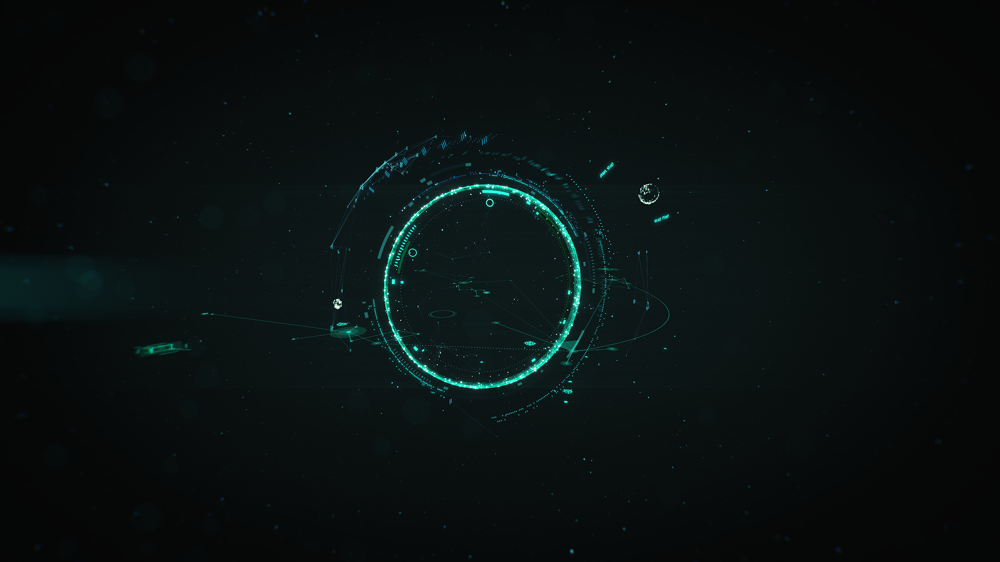 Hi Tech Interface Abstract 4k 3840x2160 Wallpaper 20