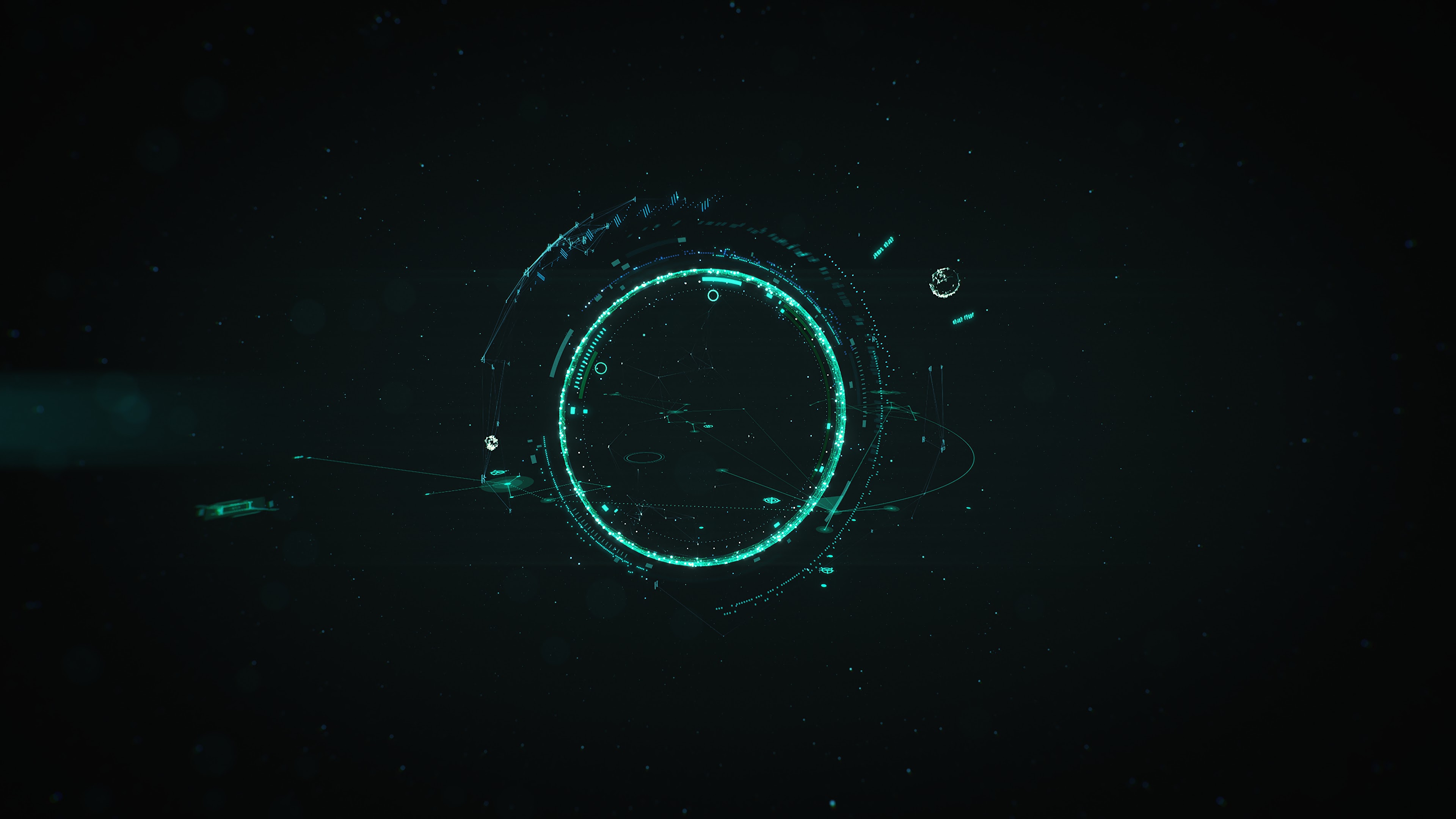 Hi Tech, Interface, Abstract, 4K, 3840x2160, #20 Wallpaper