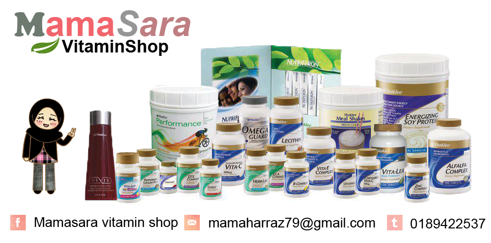 Mamasara VitaminShop: Vitamin c shaklee untuk cantikkan kulit