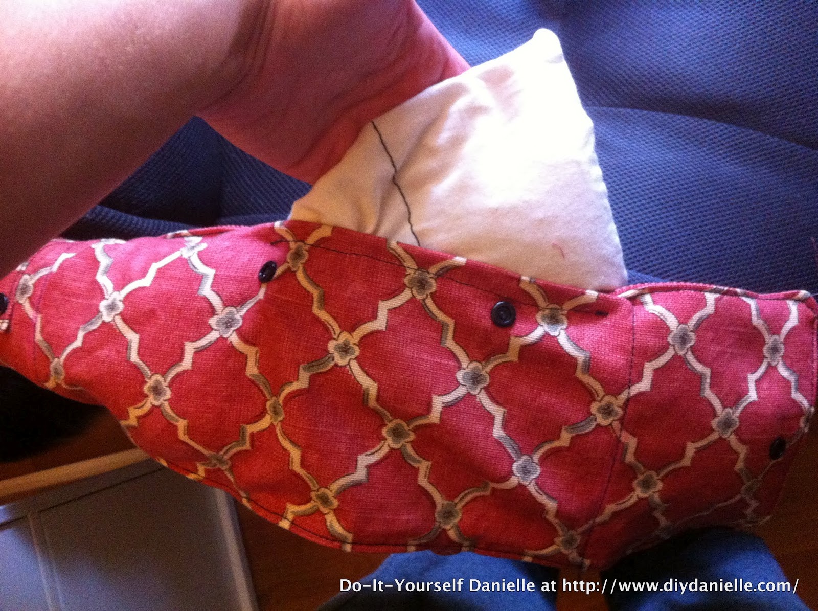 DIY Chair Arm Covers DIY Danielle®