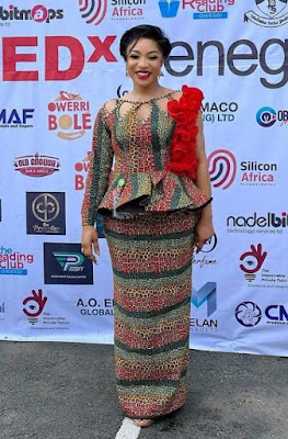 Nigerian Ankara Skirt and Blouse Styles for Ladies