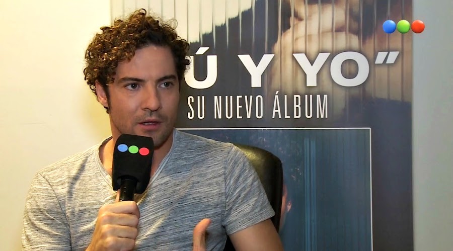 David Bisbal para Telefe Music - Promocion Tu y Yo, de Diez Mil Maneras