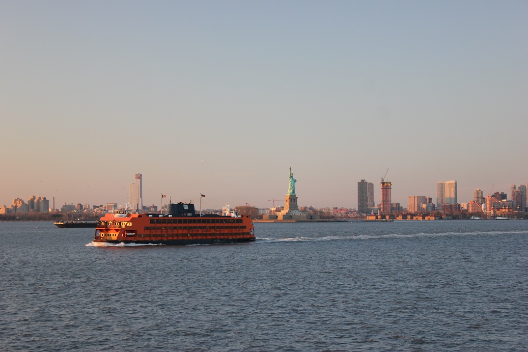 Staten Island Ferry a socha Svobody
