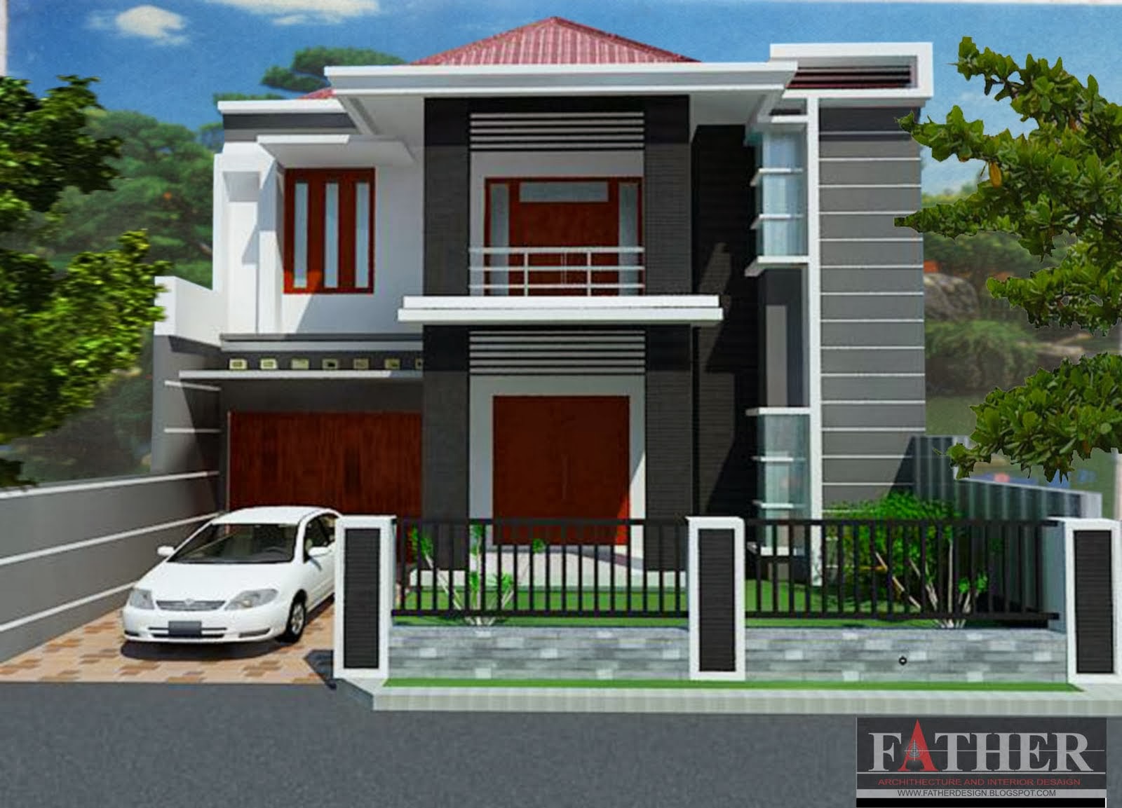 Desain Gambar Rumah Minimalis type 70 Terbaru - Rumah 