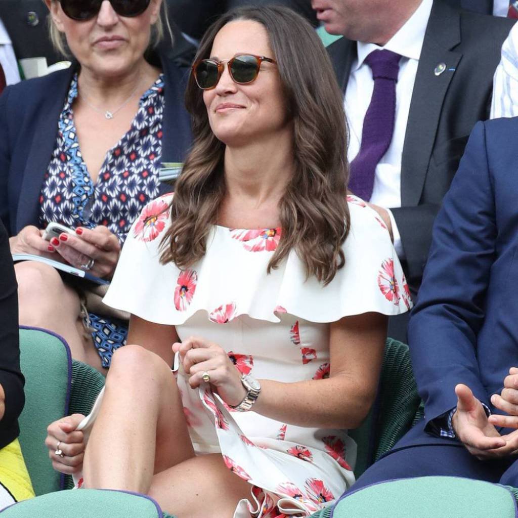 Celebs Social: Pippa Middleton Almost Panties Blitzer in Wimbledon