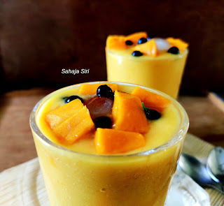 Mango coconut Milkshake