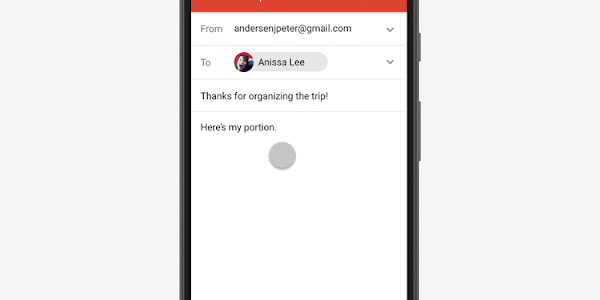 جوجل تطلق خدمة  إرسال وتلقي الأموال عن طريق Gmail