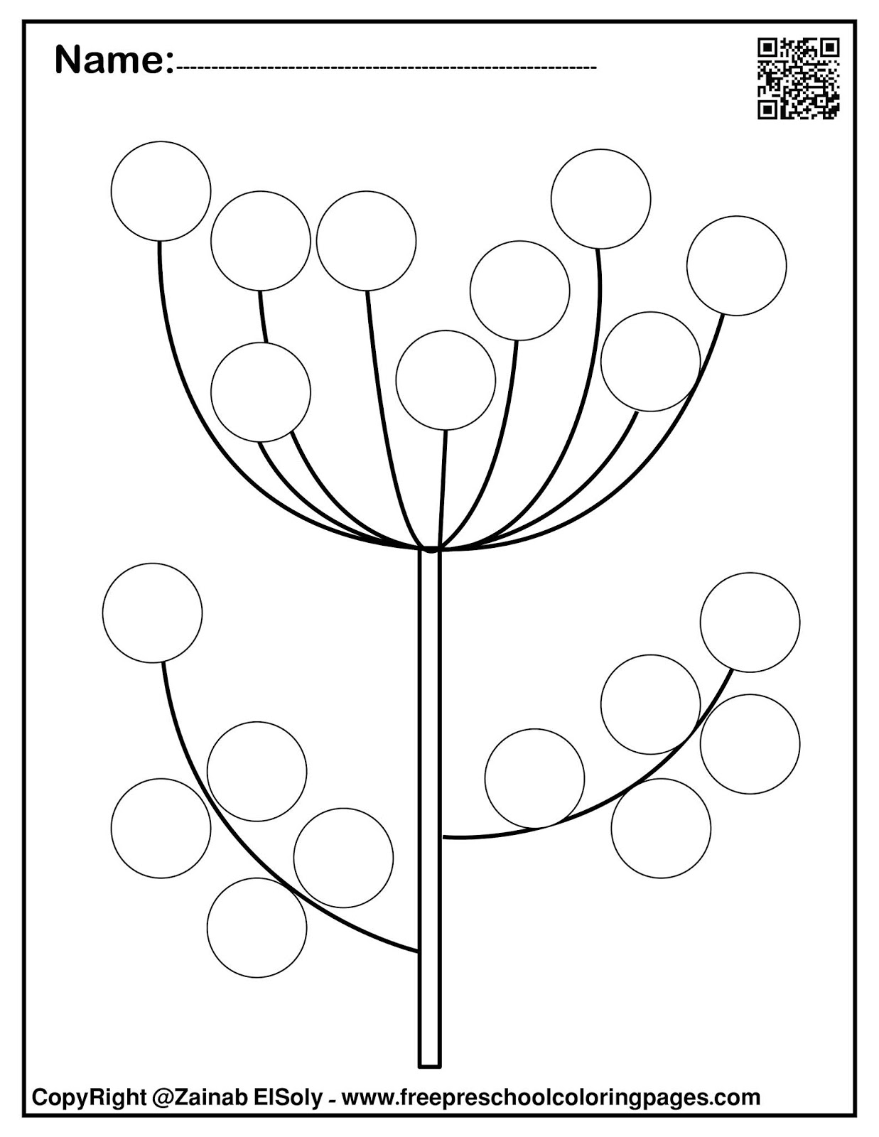 set-of-spring-dot-marker-free-coloring-pages