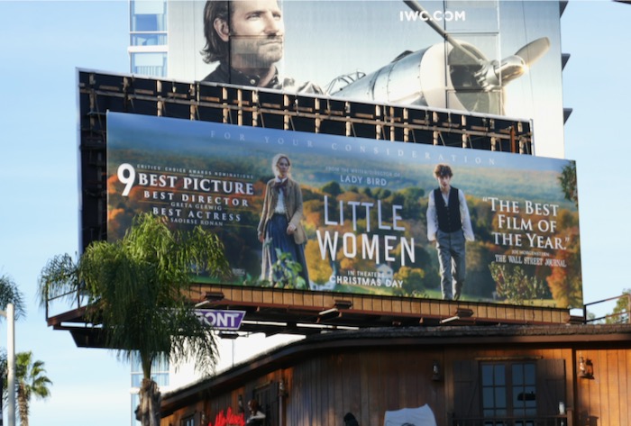 Little Women 9 Critics' Choice Awards nominee bilboard Little Women 9 Critics Choice Awards nominee bilboard