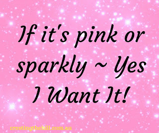 if it's pink and sparkles, yes I want it!