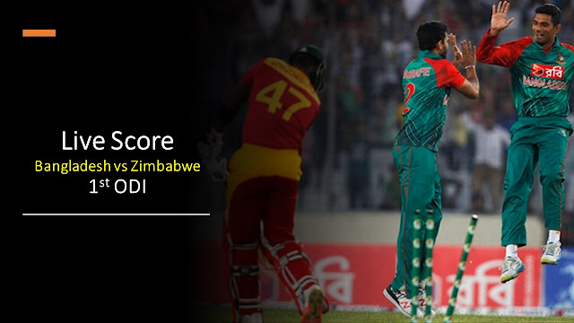 Live Score Bangladesh vs Zimbabwe 1st ODI 2020 