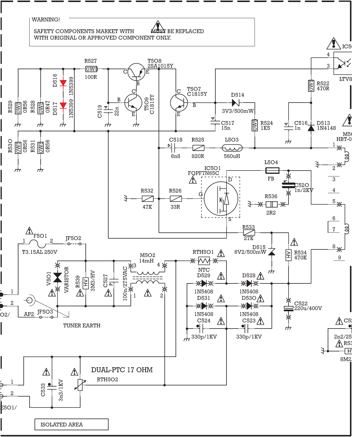 Zaenal Electronic Komponenkomponen Penting pada Bagian Primer Power