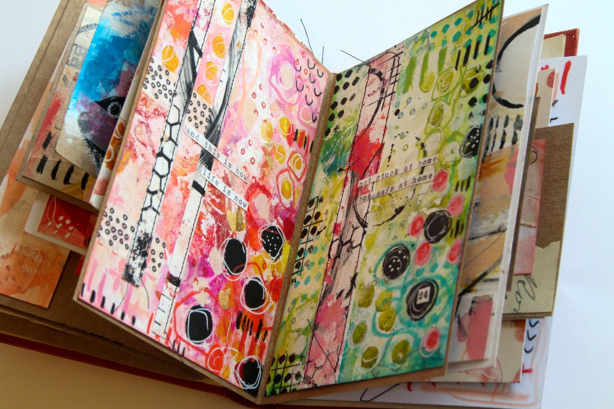 The Kathryn Wheel Expressive Painted Layers.