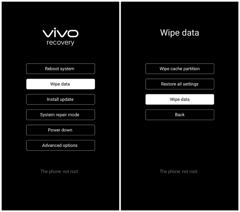 Cara Reset HP Vivo Y12 Melalui Setting Maupun Recovery