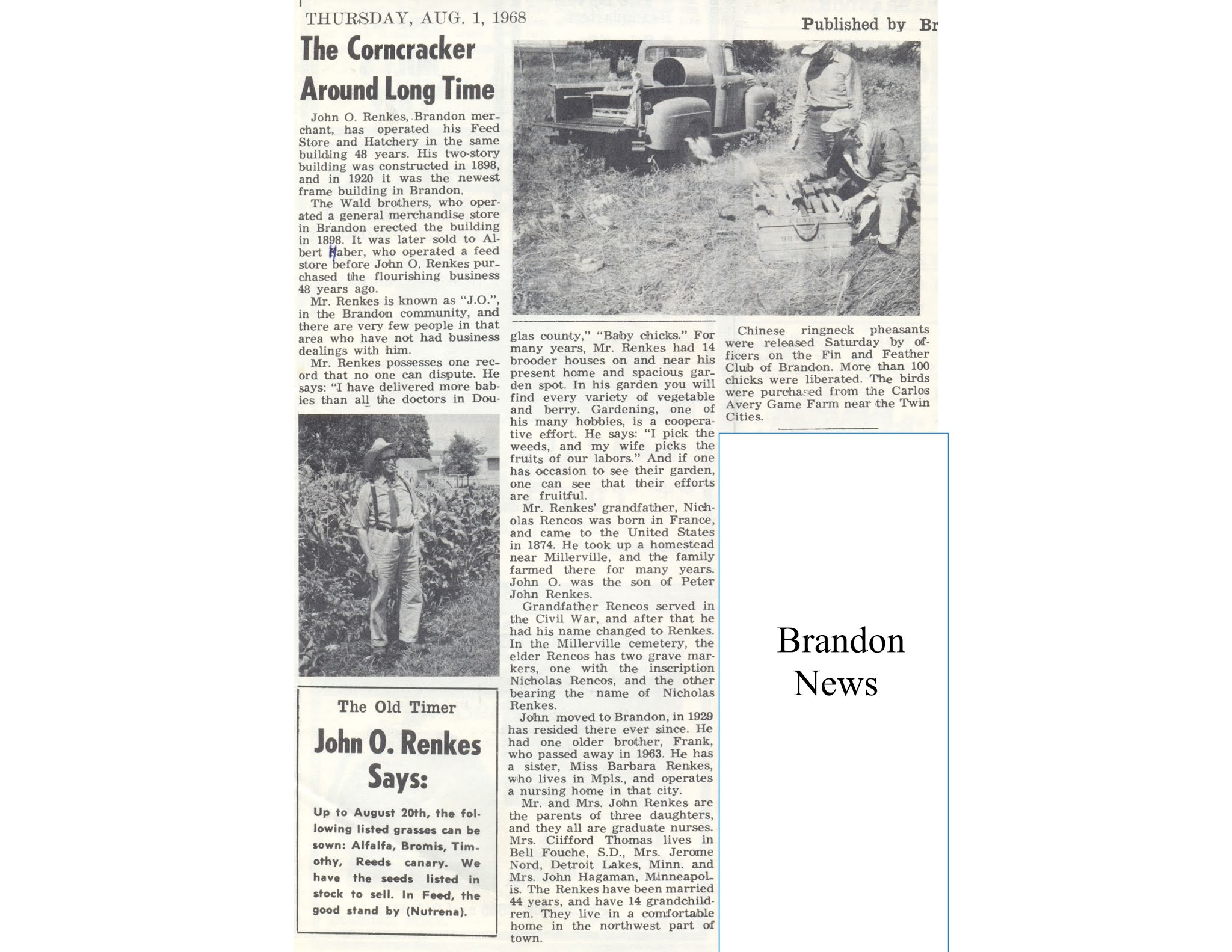 Brandon Mn History Center