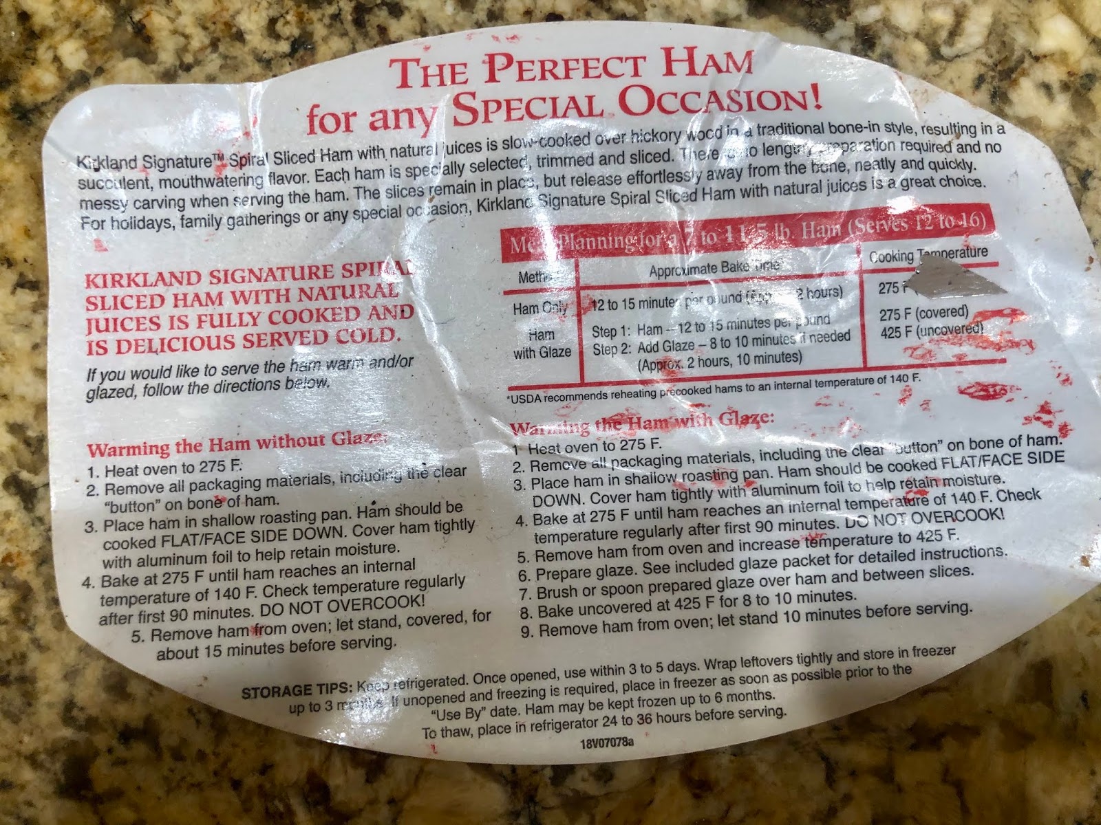 how to cook kirkland applewood smoked ham