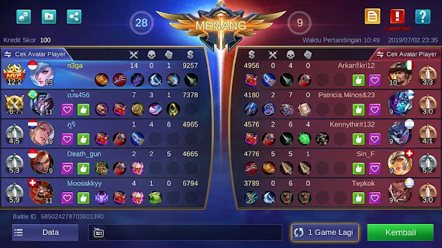 hero lawan mobile legend