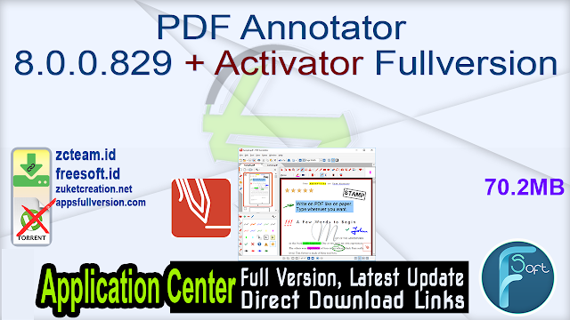PDF Annotator 8.0.0.829 + Activator Fullversion