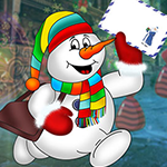 Games4King -  G4K Comely Snowman Escape Game