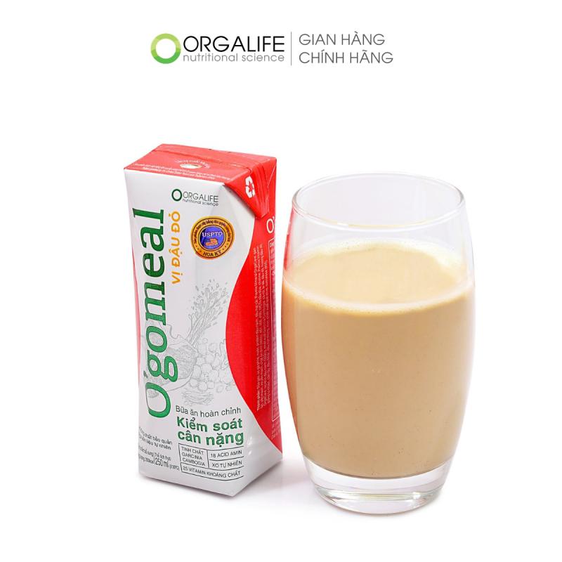 [Orgalife] Bữa Ăn Thay Thế O'gomeal Vị Đậu Đỏ Kiểm Soát Cân Nặng