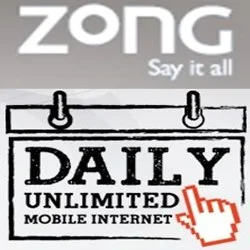 Zong Internet Package