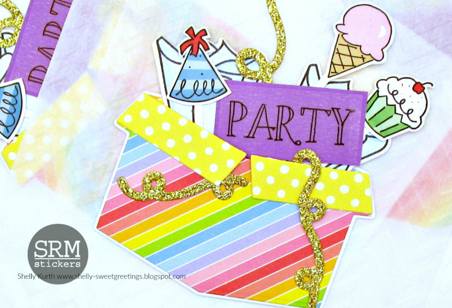 SRM Stickers Party Bags by Shelly