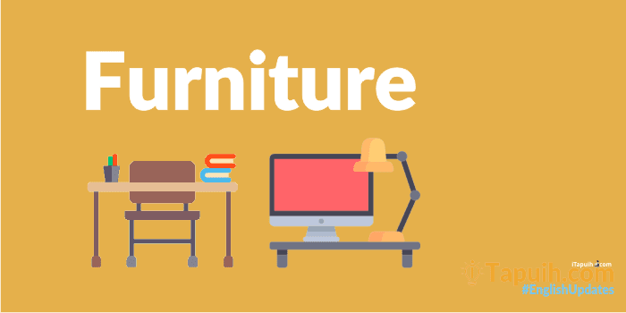 Materi Lengkap Vocabulary : Furniture