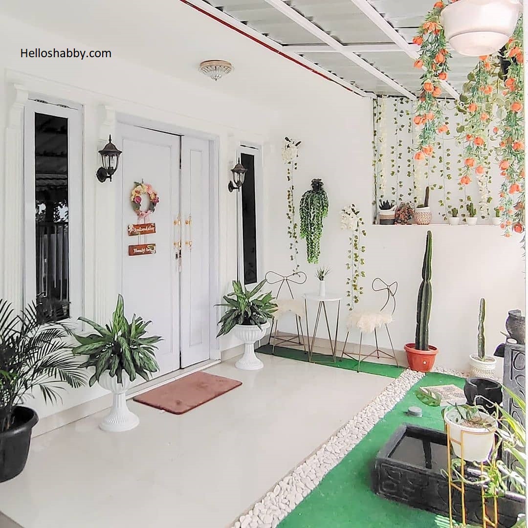 Model Desain Teras Rumah Minimalis Ukuran 2 x 1.5 M, Kecil tapi Adem