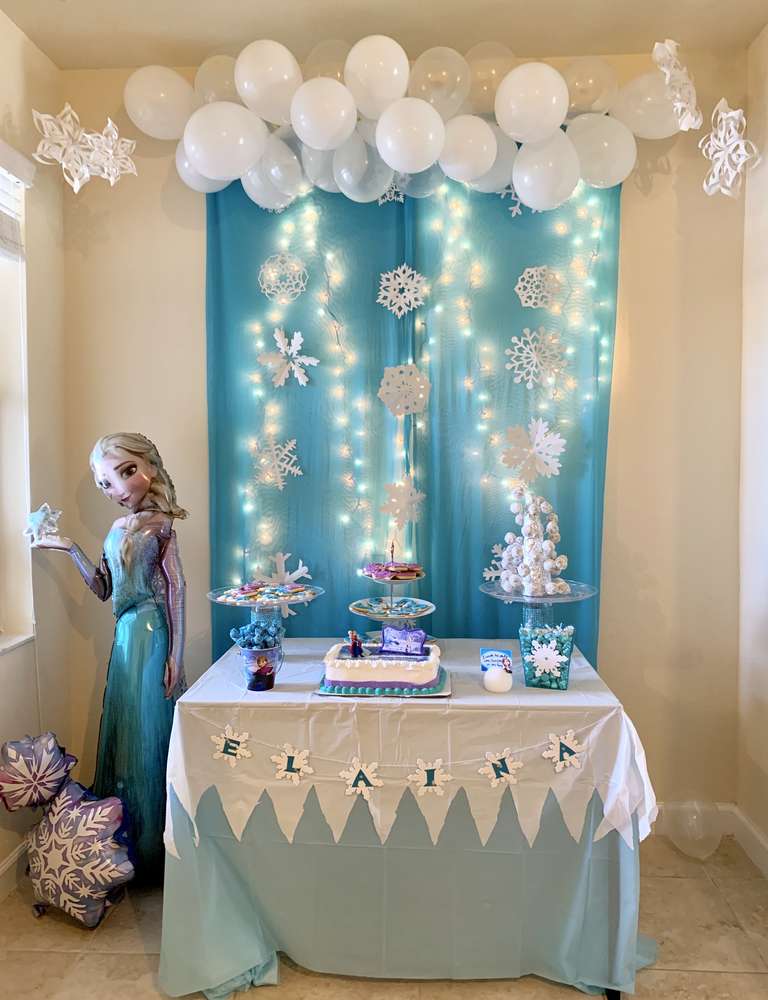 Ideas para decorar Fiesta de Frozen