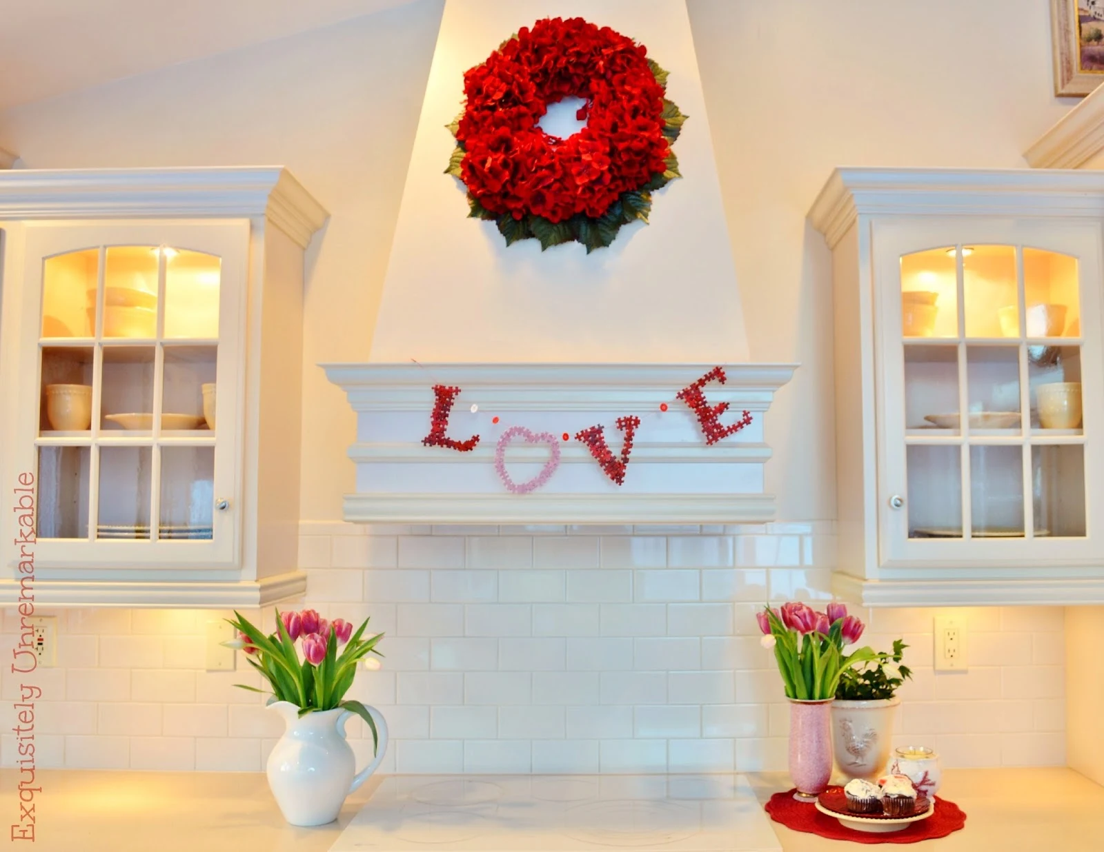 Kitchen Decor For Valentine's Day Love