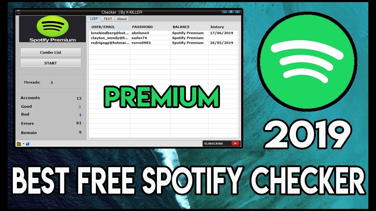 Check your console. Account Checker.