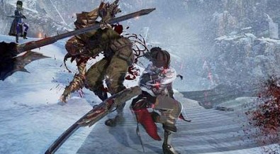 Free Download Game Code Vein Full Version For PC using an open world setting with a dystopian background that occurs after the apocalypse and is played in the perspective of a third person