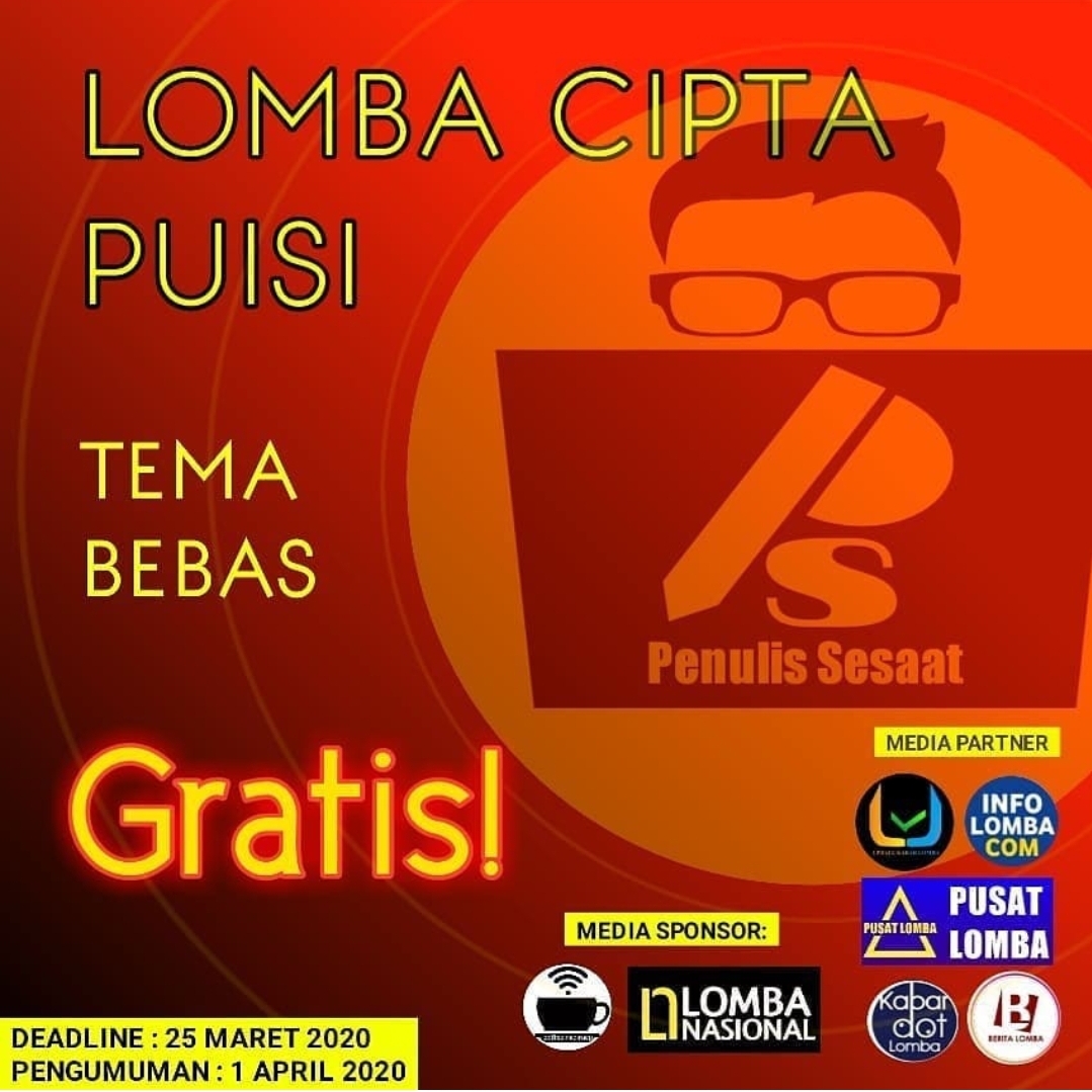 Lomba Puisi Online Gratis 2020 Ada Lomba