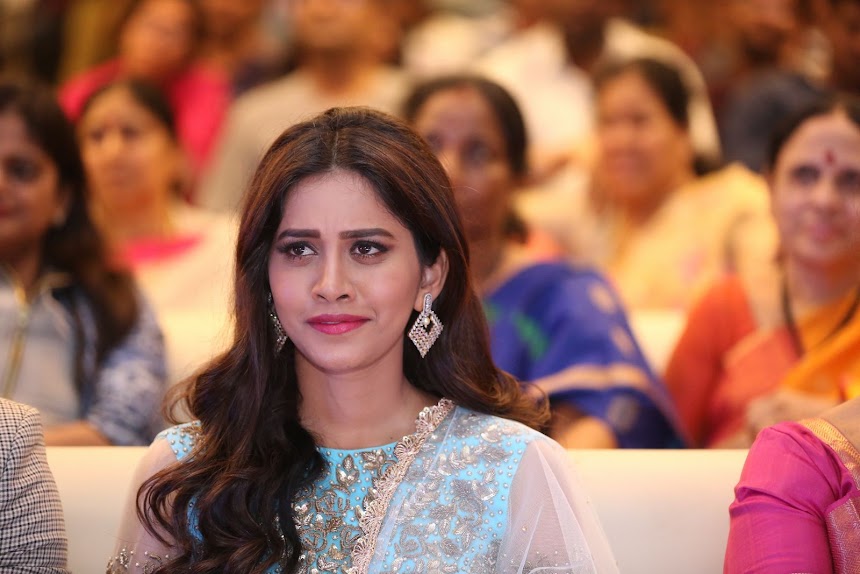 Nabha Natesh at Nannu Dochukunduvate Pre-Release