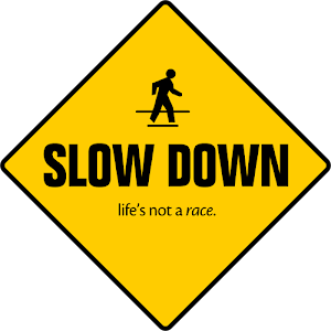 There is more to life than increasing its speed. Gandhi