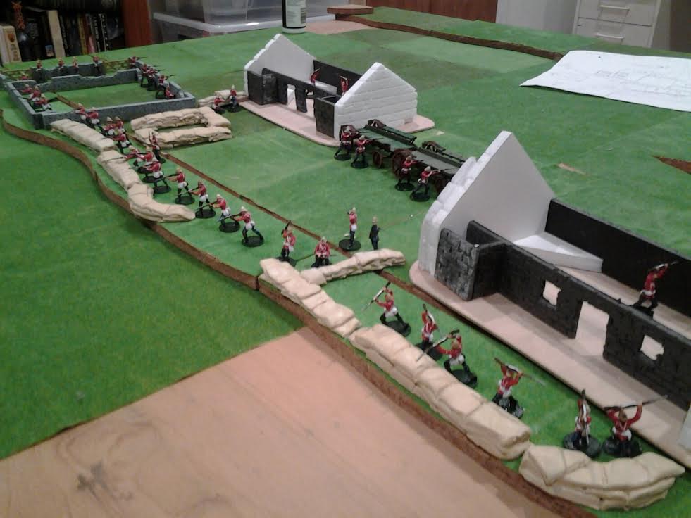 The Duchy of Alzheim Rorke's Drift Terrain Test