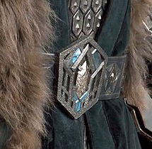 Thorin buckle photo from The Hobbit